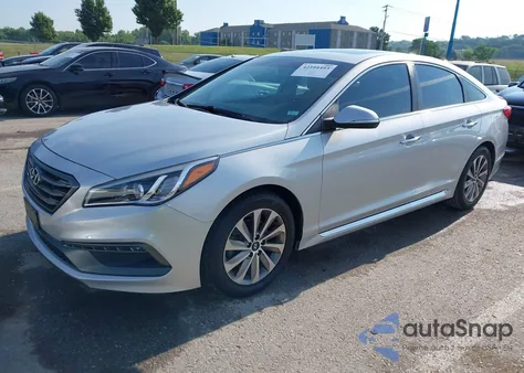 2016 Hyundai Sonata Sport from USA, damaged, VIN 5NPE34AF3GH376700